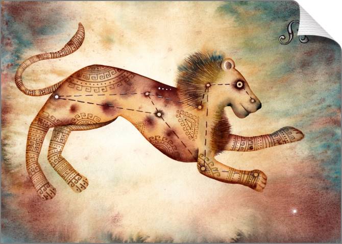 Картины на холсте A series of signs зодиака_8