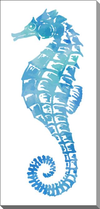 Купить и печать на заказ Картины на пластике, пеноркартоне Морской конёк