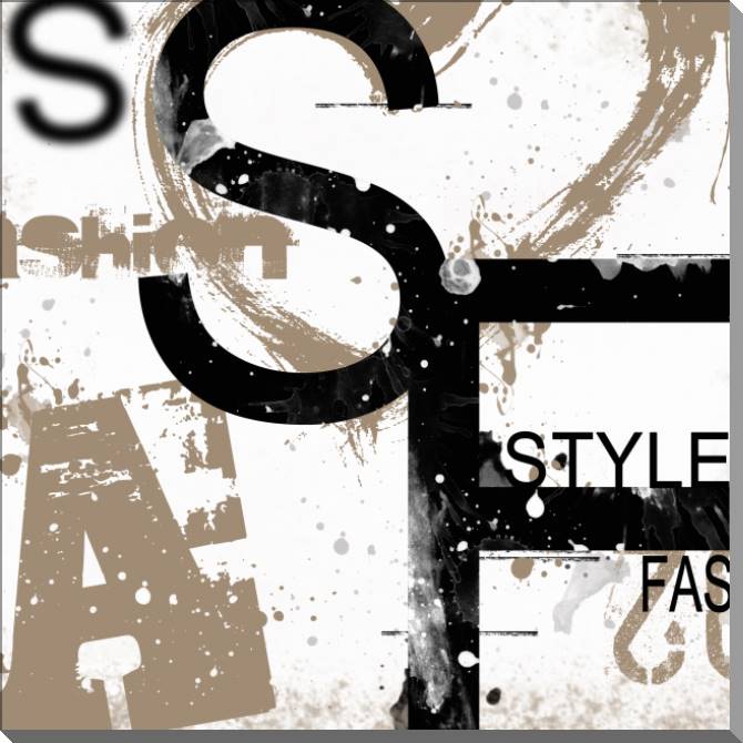 Купить и печать на заказ Картины на пластике, пеноркартоне Коллаж fashion