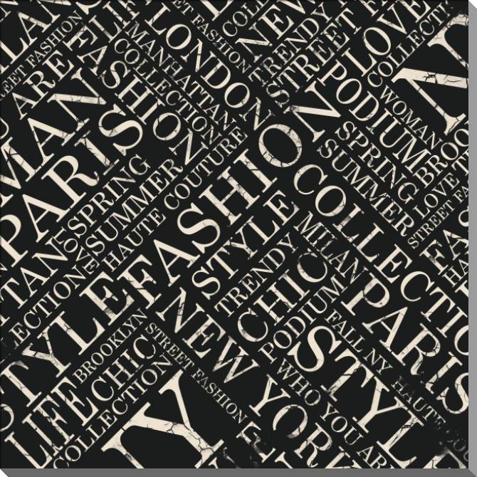 Купить и печать на заказ Картины на пластике, пеноркартоне Коллаж fashion, геометрия