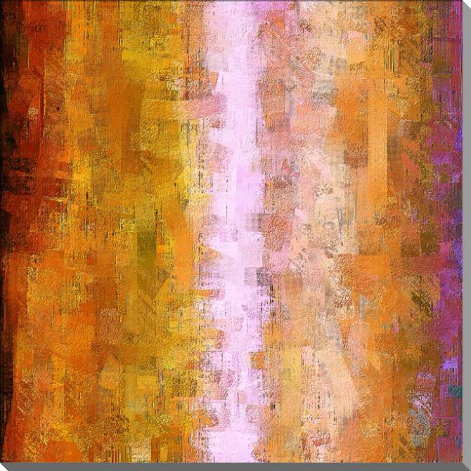 Купить и печать на заказ Картины на пластике, пеноркартоне Абстракция с лиловой полосой