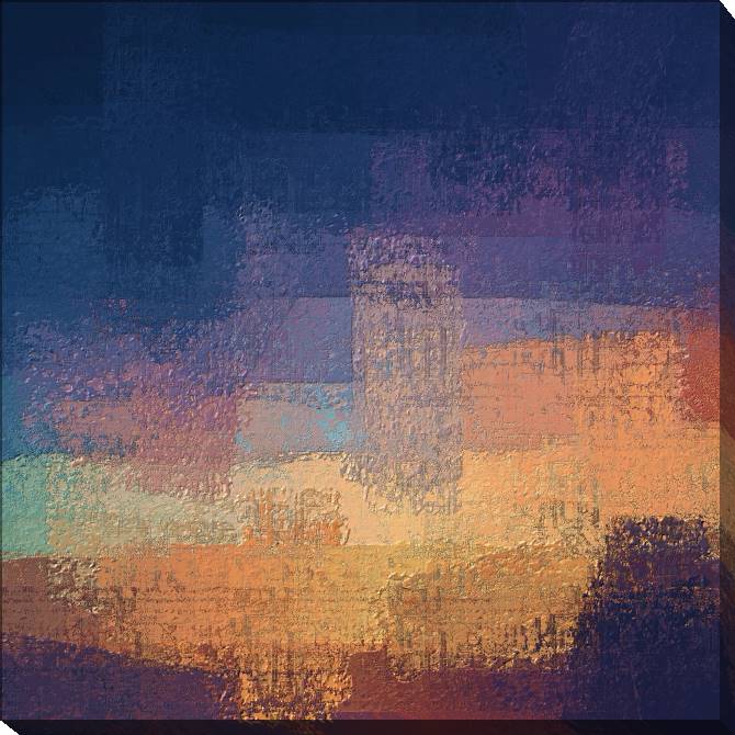 Paintings on canvas Color series города_3