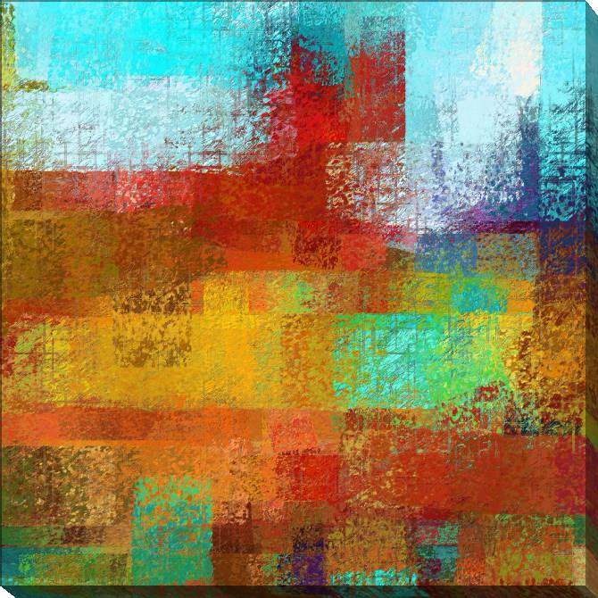 Paintings on canvas Color series города_7