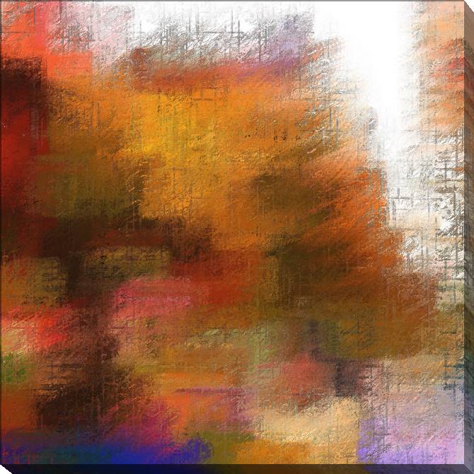 Paintings on canvas Color series города_8