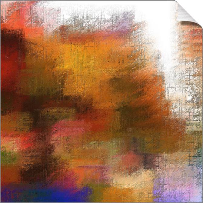 Купить и печать на заказ Картины на холсте Абстракция в мягких коричневых тонах