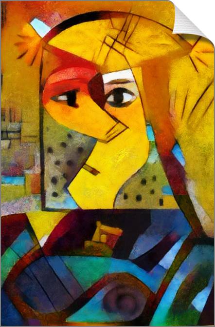 Купить и печать на заказ Картины на холсте Поцелуй