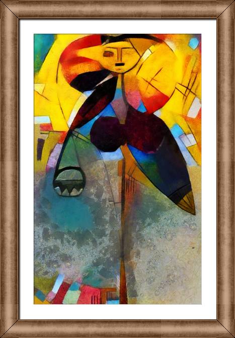 Купить и печать на заказ Картины на холсте Силуэт