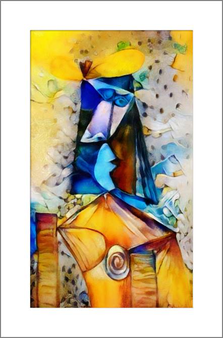 Купить и печать на заказ Картины, фото с паспарту Незнакомец