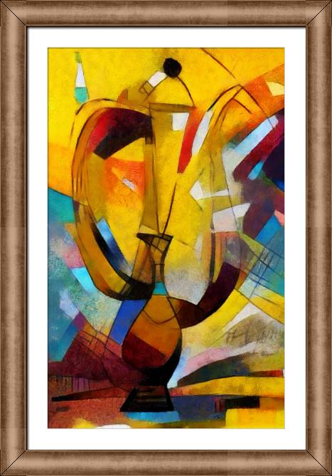 Купить и печать на заказ Картины на холсте Натюрморт с кофейником