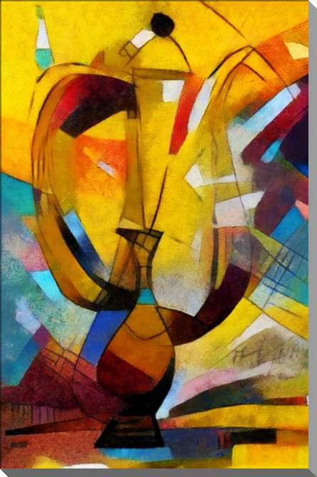 Купить и печать на заказ Картины на пластике, пеноркартоне Натюрморт с кофейником