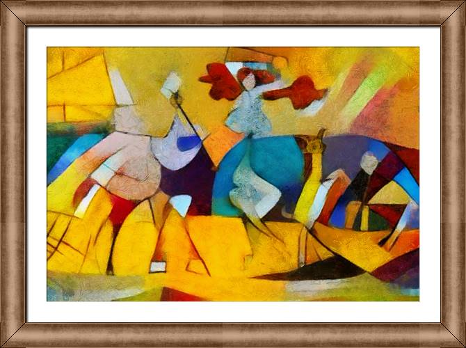 Купить и печать на заказ Картины на холсте Танец