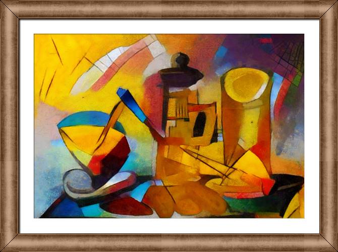 Купить и печать на заказ Картины на холсте Завтрак