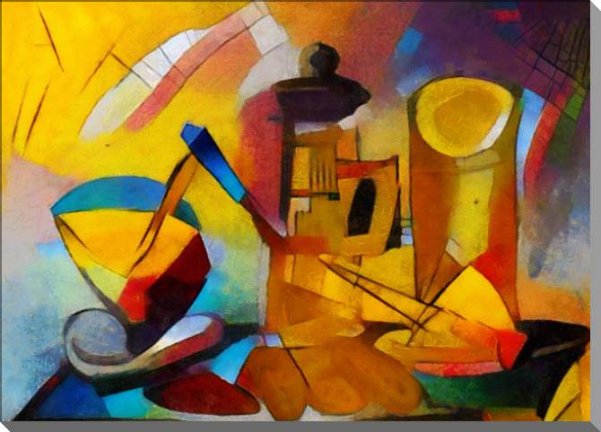 Купить и печать на заказ Картины на пластике, пеноркартоне Завтрак