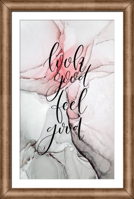 Картины в рамке, багете A series of gentle хлопок_2