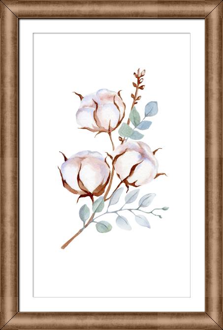 Картины в рамке, багете A series of gentle хлопок_3