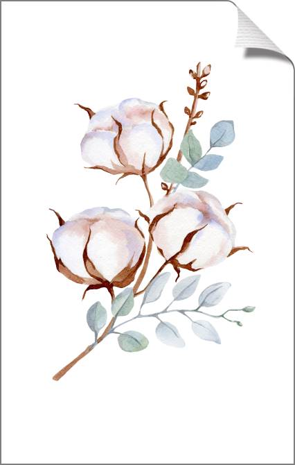 Купить и печать на заказ Картины на холсте Нежность хлопка