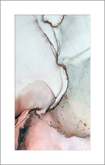 Купить и печать на заказ Картины, фото с паспарту Абстракция как нежный хлопок