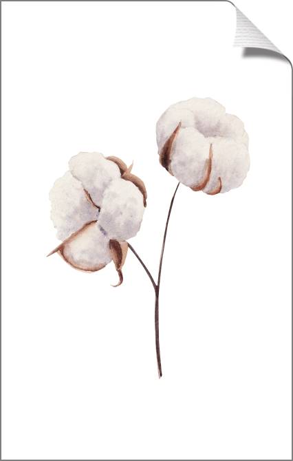 Купить и печать на заказ Картины на холсте Хлопковый минимализм