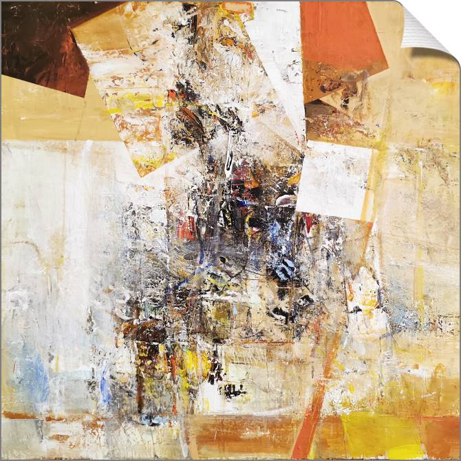 Купить и печать на заказ Картины на холсте Абстракция квадратов