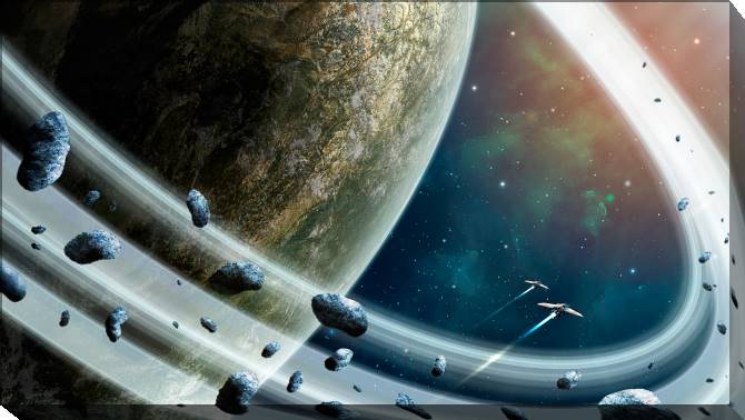 Картины на холсте The series is a fantastic космос_2