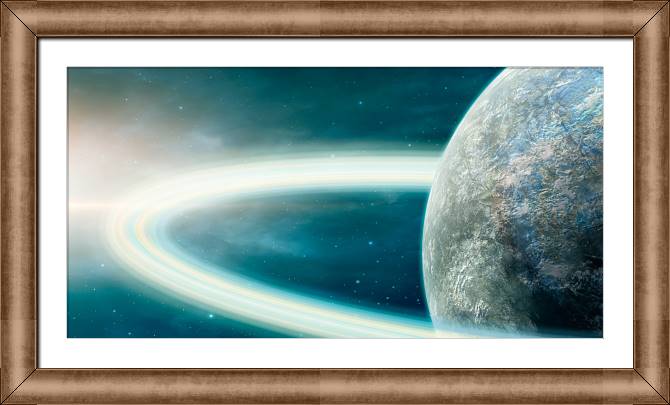 Купить и печать на заказ Картины на холсте Фантастический космос