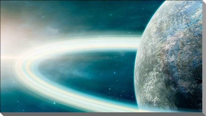 Купить и печать на заказ Картины на пластике, пеноркартоне Фантастический космос