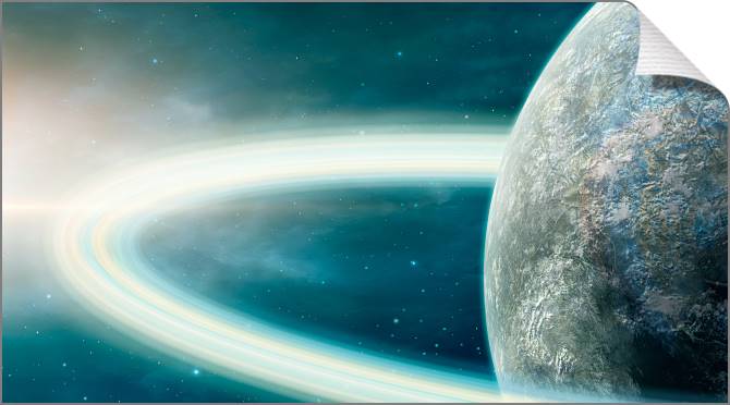 Купить и печать на заказ Картины на холсте Фантастический космос