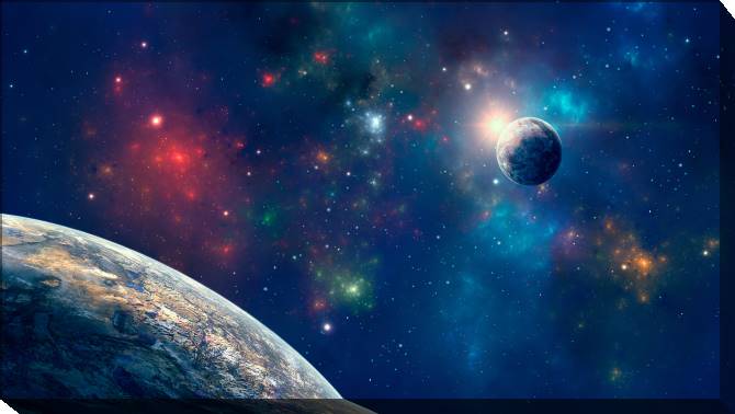 Картины на холсте The series is a fantastic космос_6