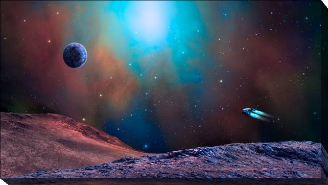 Картины на холсте The series is a fantastic космос_7