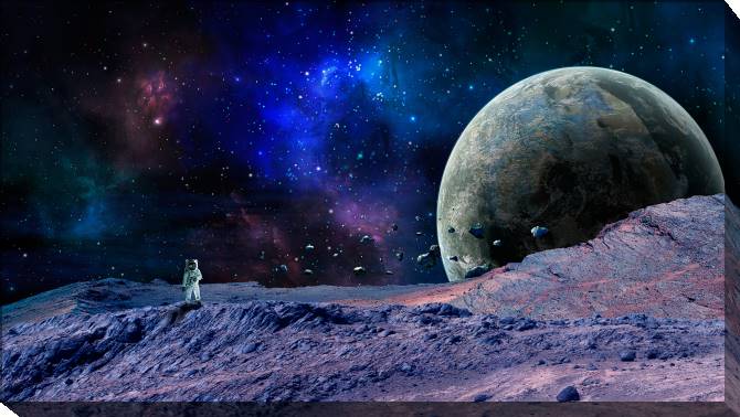 Картины на холсте The series is a fantastic космос_9