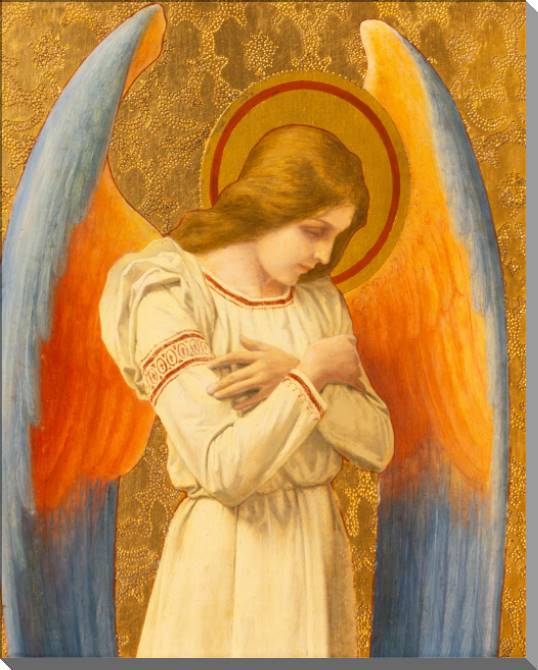 Купить и печать на заказ Картины на пластике, пеноркартоне Серия фреска религия 3