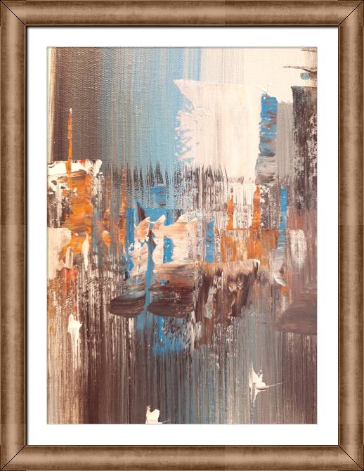 Картины в рамке, багете A series of bright абстракция_3