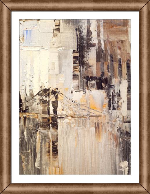 Картины в рамке, багете A series of bright абстракция_4