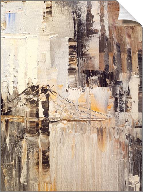 Купить и печать на заказ Картины на холсте Городская абстракция