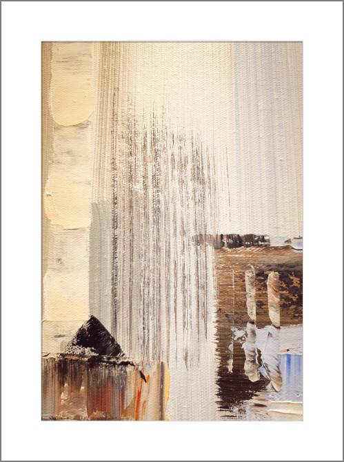 Купить и печать на заказ Картины, фото с паспарту Геометрическая абстракция