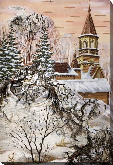 Картины на холсте The series figure on бересте_6