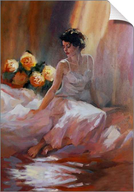 Купить и печать на заказ Картины на холсте Чувственность