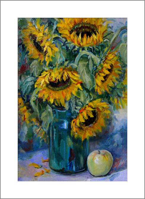 Картины, фото с паспарту Series still life for столе_3