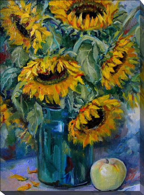 Paintings on canvas Series still life for столе_3