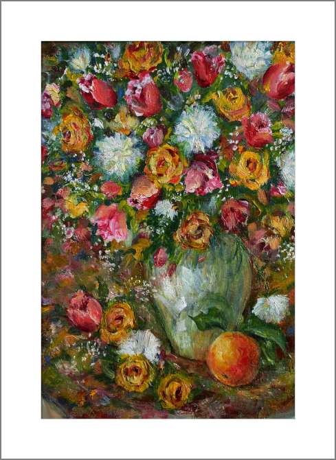 Картины, фото с паспарту Series still life for столе_4