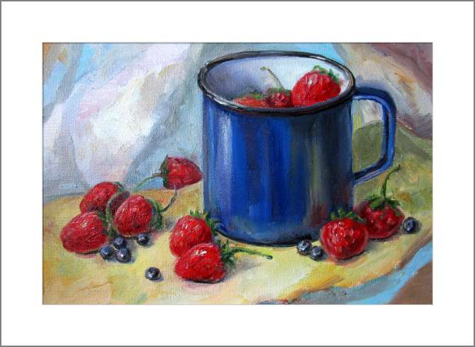 Картины, фото с паспарту Series still life for столе_5