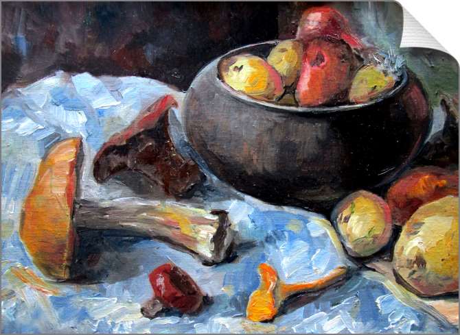 Купить и печать на заказ Картины на холсте Дары осени