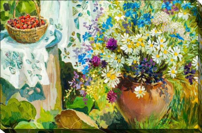 Paintings on canvas A series of Belarusian природа_5