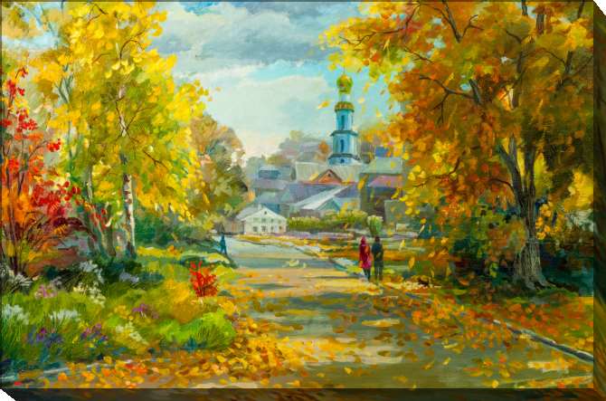 Paintings on canvas A series of Belarusian природа_6