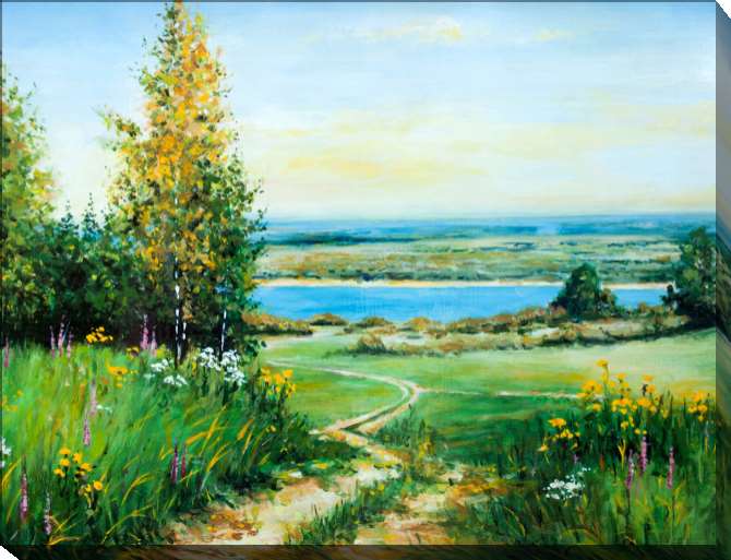 Paintings on canvas A series of Belarusian природа_7