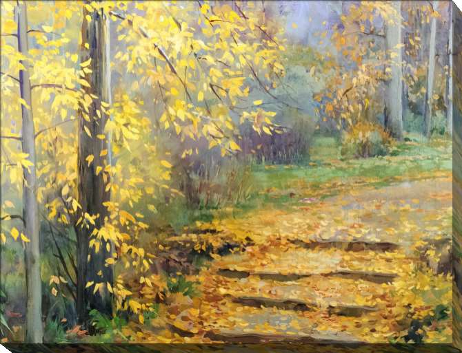 Paintings on canvas A series of Belarusian природа_9